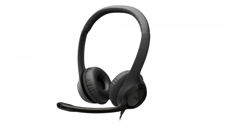 Słuchawki z mikrofonem Logitech H390 USB-C czarne 981-001576 7