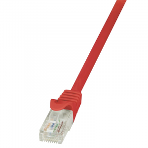 Patchcord LogiLink CAT 6 UTP 1m czerwony CP2034U