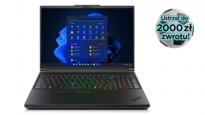 Mobilna stacja robocza Lenovo ThinkPad P16 Gen 3 21RQ005DPB Ultra 9 275HX 16" WUXGA 64GB 1000SSD RTX PRO 4000 W11Pro