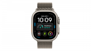 Smartwatch Apple Watch Ultra 4 GPS + Cellular, koperta 49 mm z tytanu w kolorze naturalnym, bransoleta mediolańska z tytanu w kolorze naturalnym - rozmiar S - MJA84QP/A