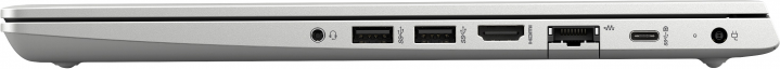 Laptop HP ProBook 445R G6 srebrny - widok prawej strony