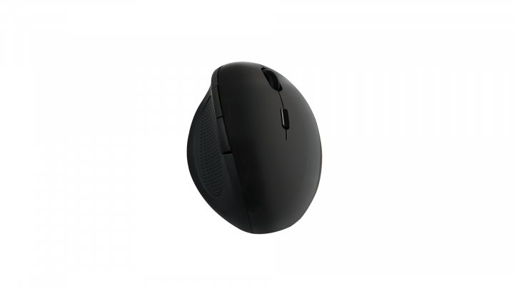 Mysz optyczna ergonomiczna LogiLink radiowa czarna ID0139