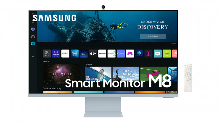 Monitor Samsung Smart M8 LS32BM80BUUXEN - widok frontu