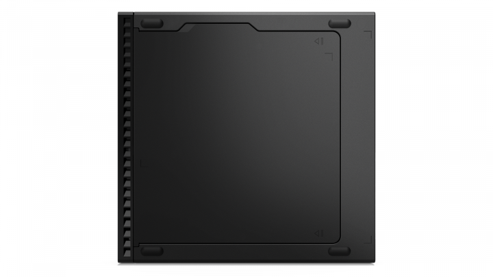 ThinkCentre M70q G3 Tiny W11P czarny - widok z boku