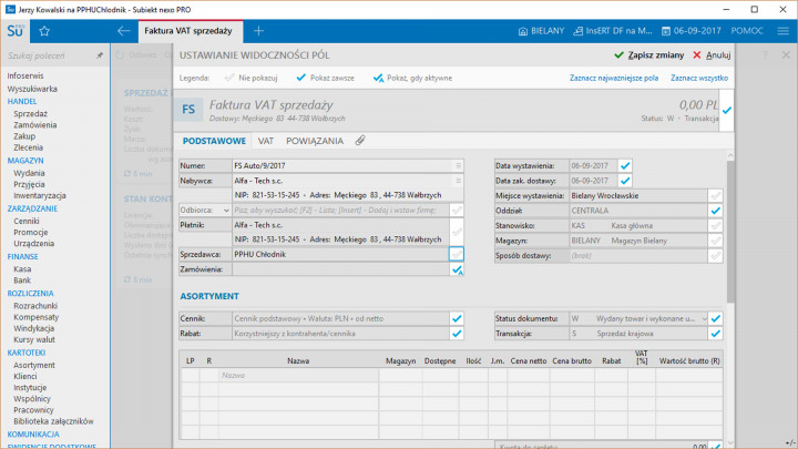 Subiekt nexo PRO - Licencja na jedno stanowisko 4