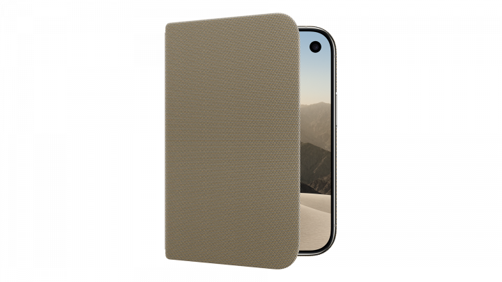 Etui Folio Apple iPhone Duo z podpórką jasnobeżowe MKR64ZM/A 3