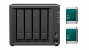 Serwer NAS Synology DS925+ + 2x Dysk HDD 2x HAT3300-4T (2x 4TB)