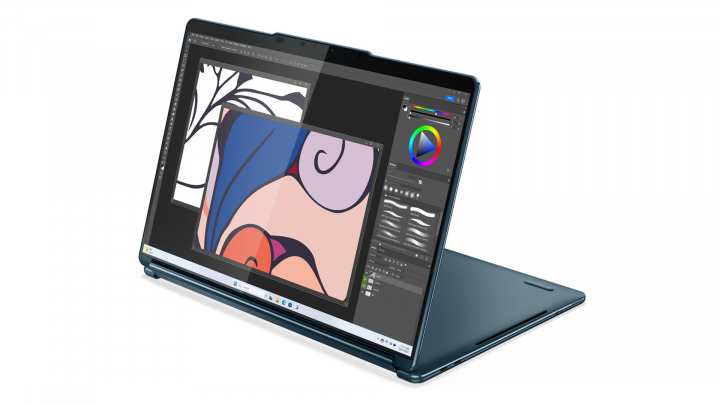 Laptop 2w1 Lenovo Yoga Book 9 13IMU9 W11H Tidal Teal (Lenovo Digital Pen 3, Lenovo 600 Bluetooth Silent Mouse + Folio Stand) 7