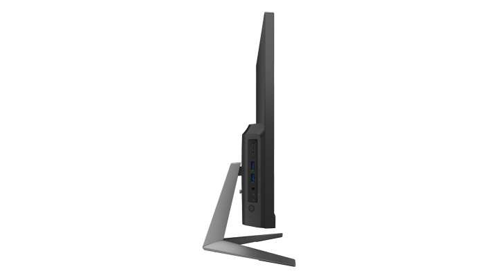 Komputer AiO MSI Modern AM241 11M czarny - widok lewej strony