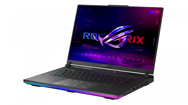 ROG Strix SCAR 16 G634JY Off Black - widok frontu prawej strony