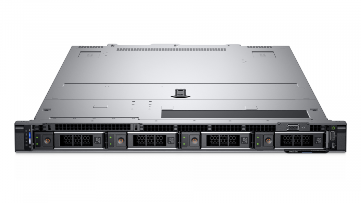 PowerEdge R6525 4x3,5 - widok z góry