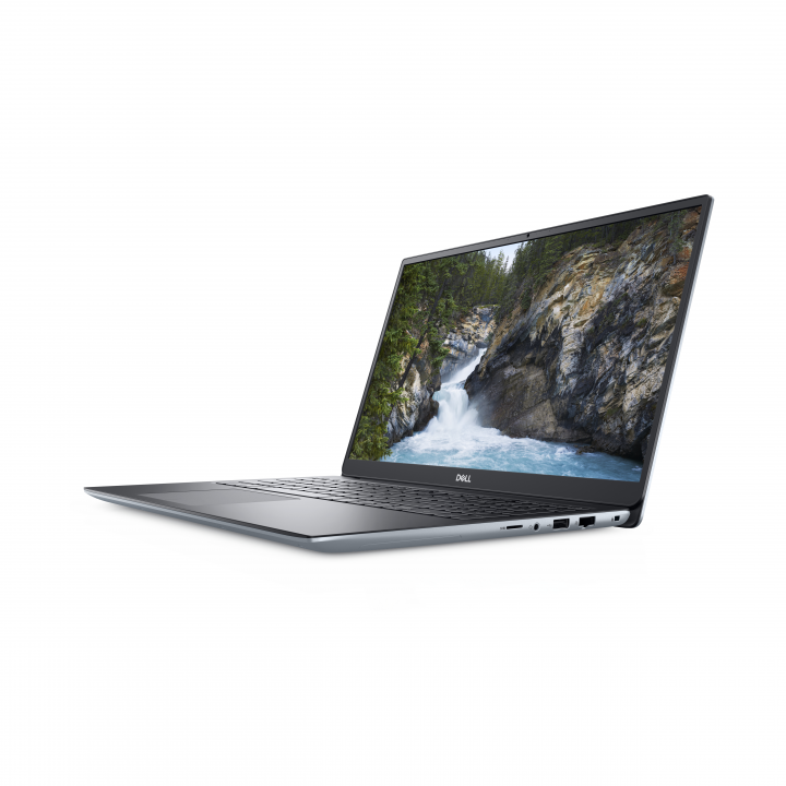 Laptop Dell Vostro 15 5590 srebrny - widok frontu prawej strony