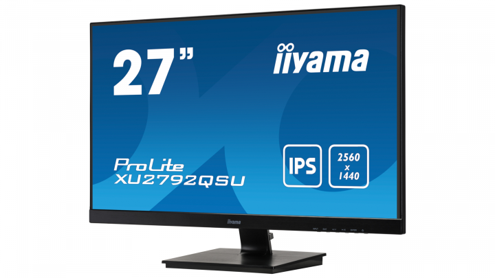 Monitor IIYAMA ProLite XU2792QSU-B1 - widok frontu prawej strony