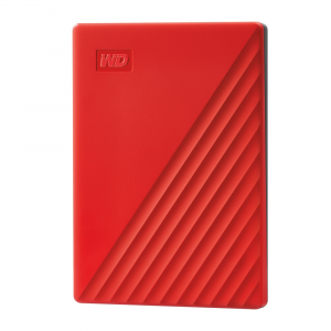 Dysk zewnętrzny WD My Passport 2TB, USB 3.0, czerwony WDBYVG0020BRD-WESN