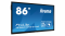 Monitor IIYAMA ProLite TE8603MIS-B1AG - widok frontu lewej strony