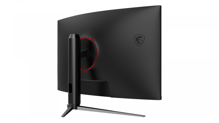 Optix G321CQP - widok z tyłu prawej strony