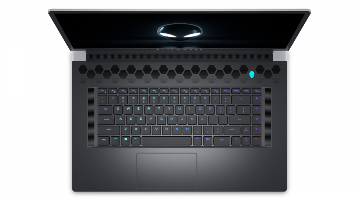 Alienware X17 R2 17R2 - widok klawiatury