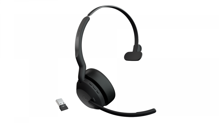 Słuchawki bezprzewodowe Jabra Evolve 2 55 USB-A MS Mono - 25599-899-999