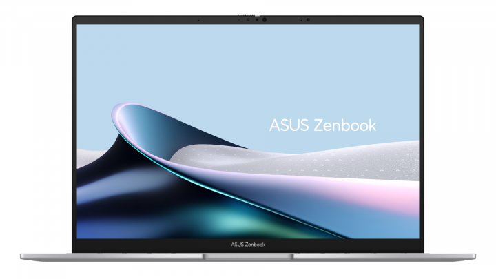 Laptop ASUS Zenbook 14 srebrny Copilot 1