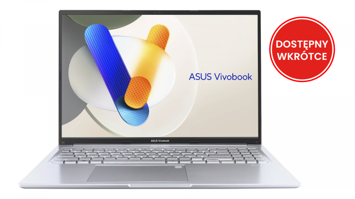 Laptop ASUS Vivobook 16 X1605VA NoOS Cool Silver FPR Soon