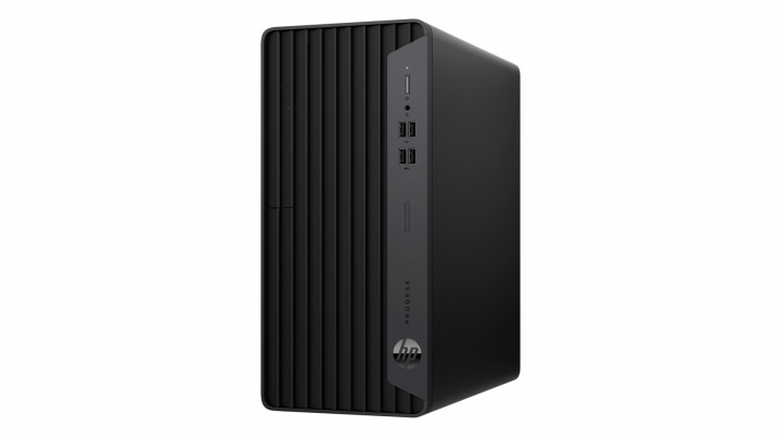 Komputer HP ProDesk 400 G7 Tower widok frontu prawej strony