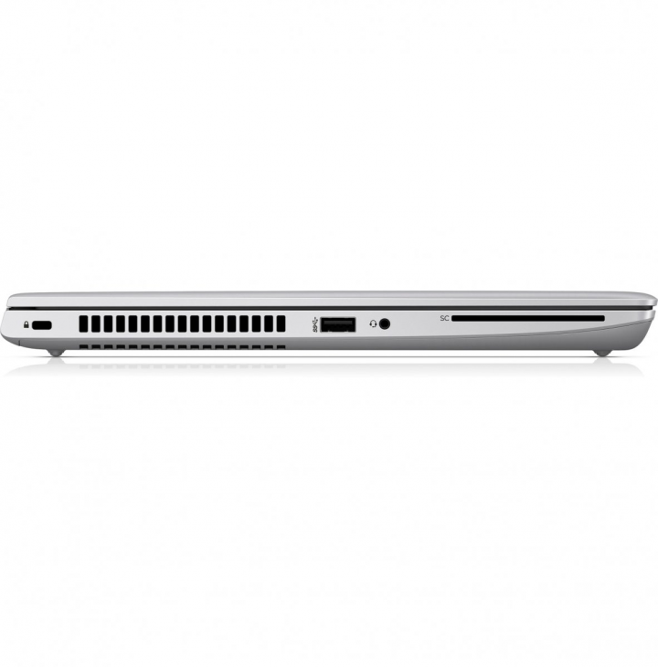 Laptop HP ProBook 640 G4 srebrny - widok lewej strony
