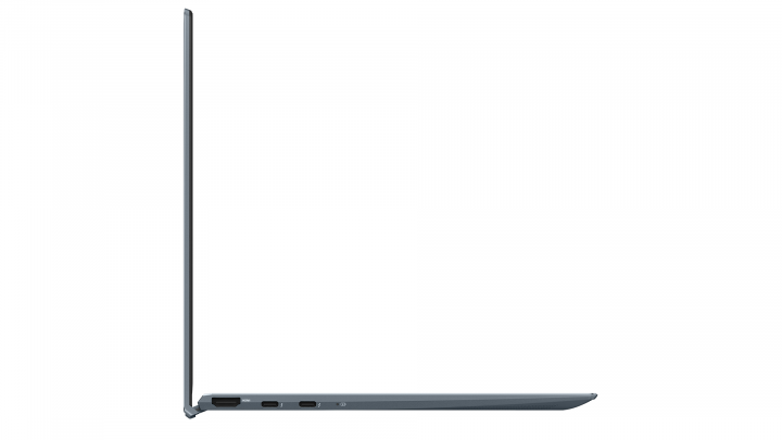 Laptop Asus ZenBook 13 UX325EA - widok frontu lewej strony