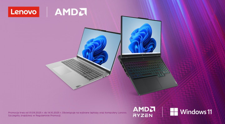 Zgarnij do 1500 złotych cashbacku! Kup komputer Lenovo i otrzymaj zwrot pieniędzy. (Windows + AMD) 7