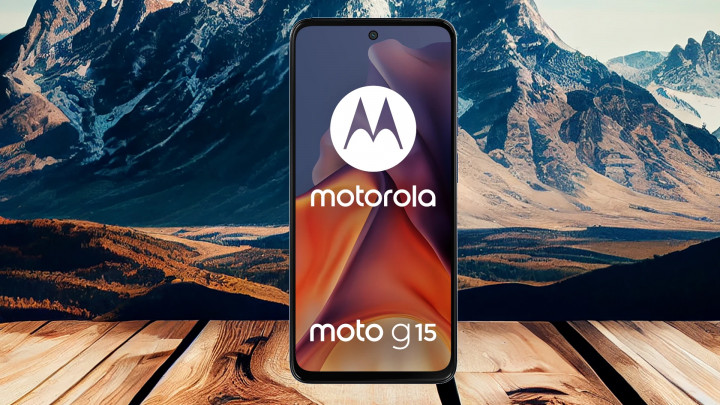 Smartfon Motorola moto g15 granatowyxx
