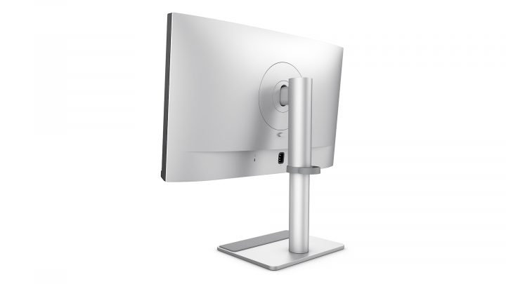 Monitor BenQ MA270S 9H.LNYLA.TBE 27" 5K UHD+ IPS USB-C Dock 90W - widok z tyłu lewej strony