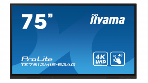 Monitor interaktywny iiyama TE7512MIS-B3AG 75" 4K UHD IPS Touch Android 11