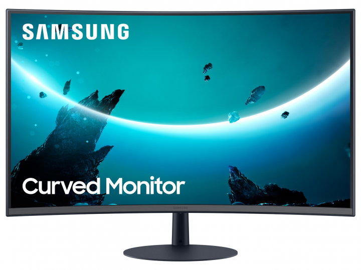 Monitor Samsung LC24T550FDUXEN - widok frontu