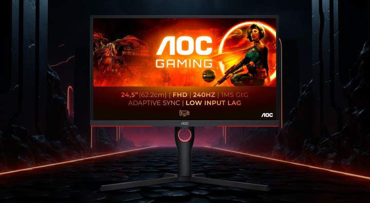 Monitor AOC 25G3ZM/BK 24.5
