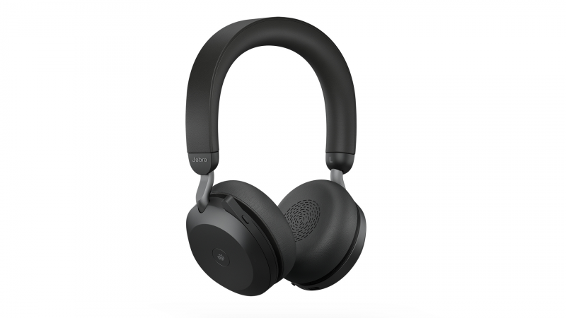 Słuchawki bezprzewodowe Jabra Evolve2 75 USB-C MS Stereo Black