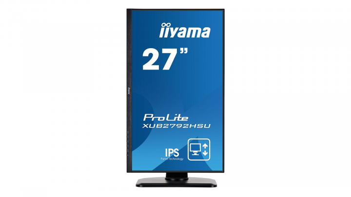 Monitor IIYAMA ProLite XUB2792HSU-B1 - widok frontu pionowy