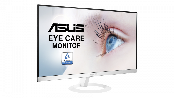 Monitor Asus VZ239HE-W - widok frontu lewej strony