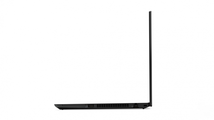Laptop Lenovo ThinkPad T495 czarny - widok prawej strony