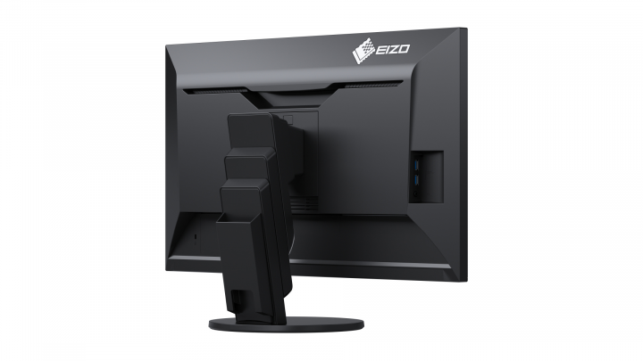 Monitor EIZO FlexScan EV2785 czarny - widok z tyłu prawej strony