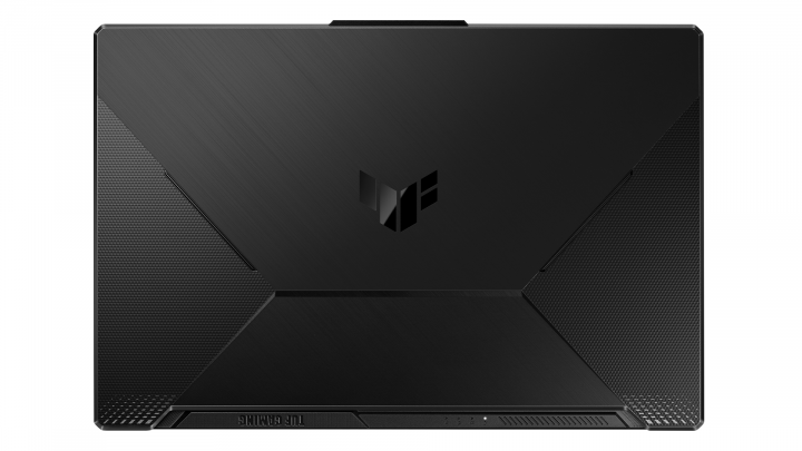 Laptop Asus TUF Gaming F17 W10H Graphite Black widok klapy