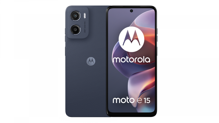Smartfon Motorola moto e15 LTE DS granatowy 2