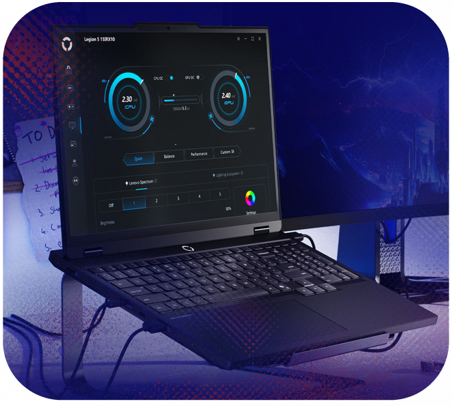 Lenovo Legion 5 15IRX10 - Twoja nowa przestrzeń  Legion Space