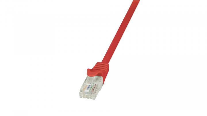 Patchcord LogiLink CAT 5e UTP 0,25m czerwony CP1014U