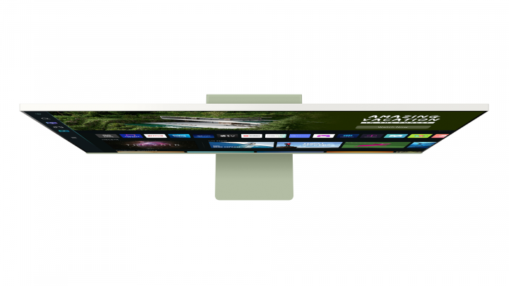 Monitor Samsung Smart M8 LS32BM80GUUXEN - widok z góry