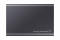 Dysk zewnętrzny SSD Samsung T7 USB 3.2 Szary - widok frontu v3