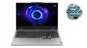 Laptop Lenovo LOQ 15IRX10 83JE007SPB i5-13450HX 15,6" FHD 16GB 512SSD RTX5050 DLSS 4