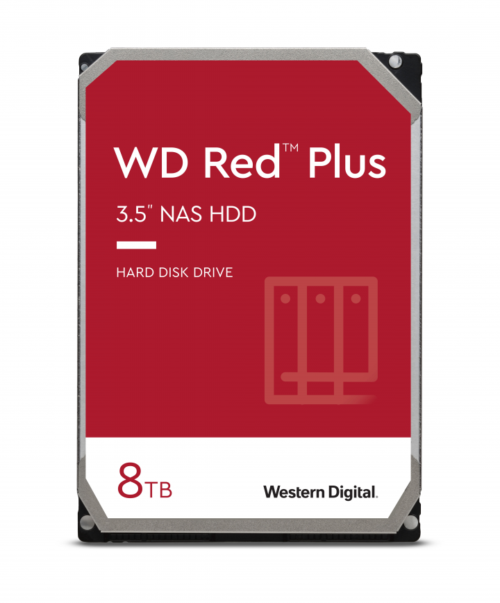 Dysk HDD WD Red Plus 8000GB 3,5