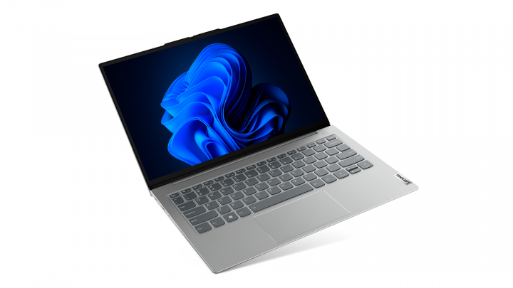 ThinkBook 13s G4 W11P (AMD) - widok frontu lewej strony