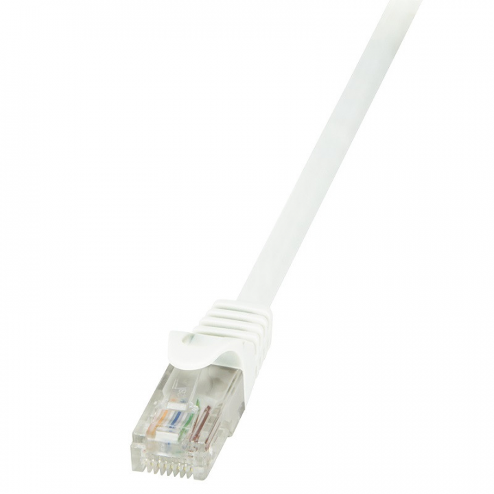 Patchcord LogiLink CAT 6 UTP 0,25m biały CP2011U