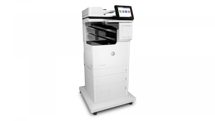 HP Color LaserJet Enterprise Flow MFP M682z - J8A17A - widok frontu lewej strony2