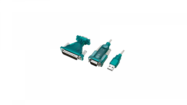 Adapter LogiLink USB-A/M - DB9/M, DB25/M UA0042B 2